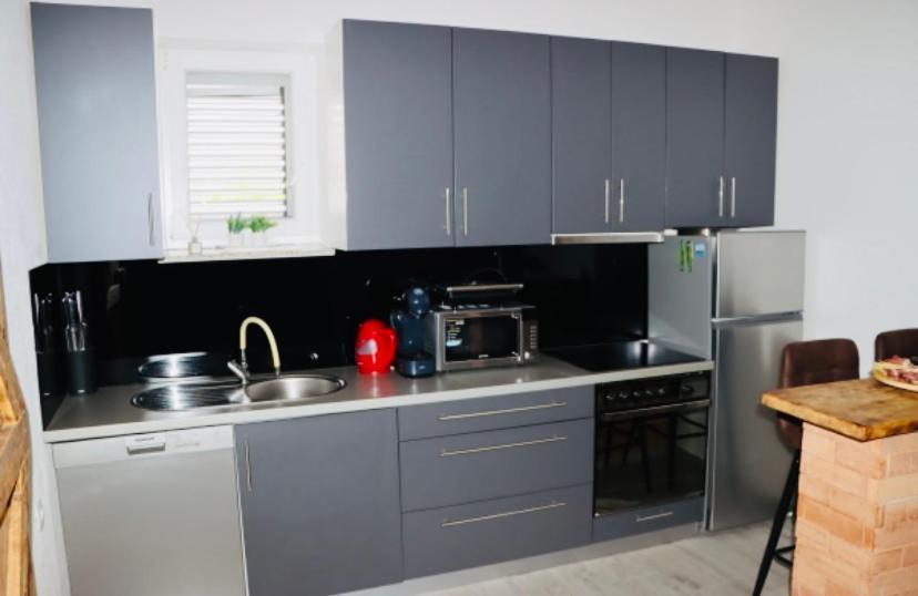 Iva Apartman Sa Bazenom Donji Zemunik Екстериор снимка
